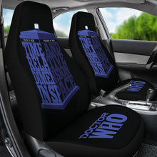 Load image into Gallery viewer, Doctor Who Tardis Car Seat Covers Car Accessories Ci220728-01