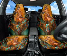 Load image into Gallery viewer, Horse Native American Car Seat Covers Car Accessories Ci220419-07