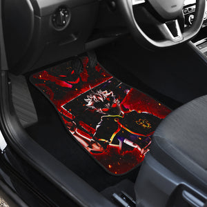 Black Clover Car Floor Mats Asta Black Clover Car Accessories Fan Gift Ci122108
