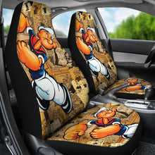 Load image into Gallery viewer, Popeye Car Seat Covers Popeye Painting Old Styles Car Accessories Ci221109-07