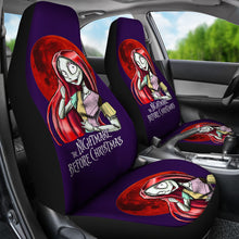 Load image into Gallery viewer, Nightmare Before Christmas Cartoon Car Seat Covers - Pretty Sally With Red Hair And Moon Seat Covers Ci101503