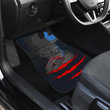 Load image into Gallery viewer, Horror Movie Car Floor Mats | Freddy Krueger Claw Blue Theme Car Mats Ci082621