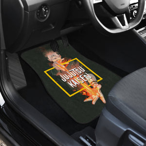 Yuji Itadori Car Floor Mats Jujutsu Kai Sen Anime Car Mats For Fan Ci0612