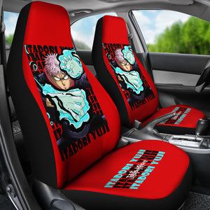 Yuji Itadori Anime Car Seat Covers Fan Jujutsu KaiSen Seat Covers Ci0612