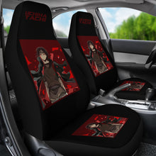Load image into Gallery viewer, Itachi Akatsuki Red Seat Covers Naruto Anime Car Seat Covers Ci102204