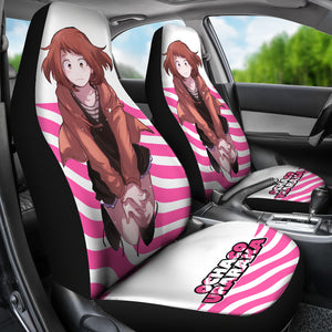 Ochaco Uraraka So Cute My Hero Academia Car Seat Covers Anime Seat Covers Ci0617