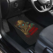 Load image into Gallery viewer, Horror Movie Car Floor Mats | Funny Freddy Krueger Wearing Glasses Car Mats Ci083121