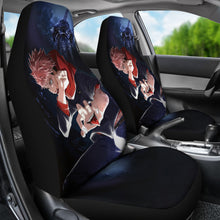 Load image into Gallery viewer, Yuji Itadori Car Seat Covers Fan Art Jujutsu KaiSen Anime Seat Covers Ci0609