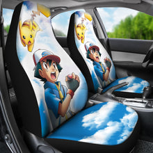 Load image into Gallery viewer, Anime Pokemon Pikachu Car Seat Covers Pokemon Car Accessorries Ci110402