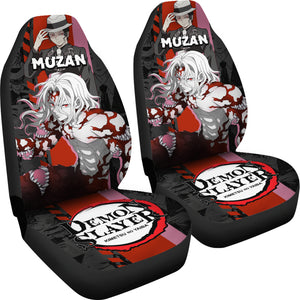 Demon Slayer Car Seat Covers Muzan Car Accessories Fan Gift Ci220224-05