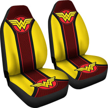 Load image into Gallery viewer, Wonder Woman Logo Car Seat Covers Custom For Fans Ci221230-07