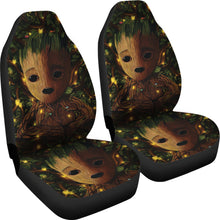 Load image into Gallery viewer, Groot Guardians Of the Galaxy Car Seat Covers Movie Car Accessories Custom For Fans Ci22061310