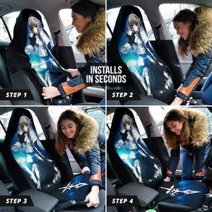 Saber Fate Stay Night Car Seat Covers Car Accessories Ci220429-05