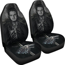 Load image into Gallery viewer, Jon Snow Car Seat Covers  Game Of Thrones Car Accessories Ci221019-02