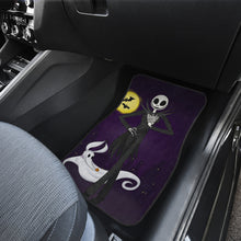 Load image into Gallery viewer, Nightmare Before Christmas Cartoon Car Floor Mats - Smiling Jack Skellington With Zero Dog Ghost Car Mats Ci092905