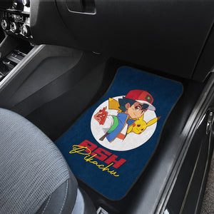 Ash Ketchum Pokemon Car Floor Mats Anime Car Accessories Ci102903