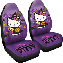 Load image into Gallery viewer, Hello Kitty Halloween Car Seat Covers Kitty Skull Cute Car Accessories Ci220923-03