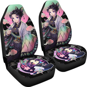 Demon Slayer Anime Car Seat Covers Demon Slayer Kochou Shinobu Car Accessories Fan Gift Ci011203