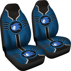 Sonic Logo Car Seat Covers Custom For Fans Ci230110-02