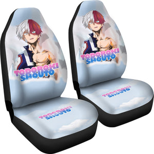 Todoroki Shouto My Hero Academia Car Seat Covers Anime  Accessories Ci0616