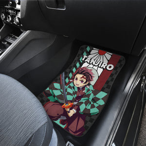 Demon Slayer Car Floor Mats Tanjro Car Accessories Fan Gift Ci220224-07