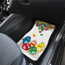 Load image into Gallery viewer, M&amp;M Chocolate Funny Car Floor Mats Car Accessories Ci220506-06