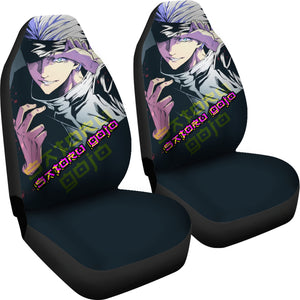 Satoru Gojo Style Jujutsu KaiSen Car Seat Covers Anime Car Accessories Ci0623