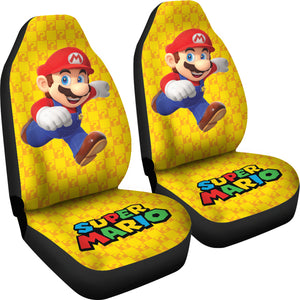 Super Mario Car Seat Covers Custom For Fans Ci221216-06