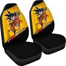 Load image into Gallery viewer, Goku Kid Dragon Ball Car Seat Covers Anime Car Accessories Ci0806