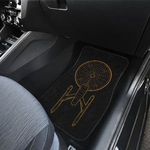 Star Trek Spaceship Logo Car Floor Mats Ci220830-04