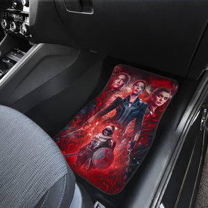 Black Widow Natasha Car Floor Mats Car Accessories Ci220530-09