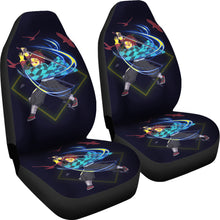 Load image into Gallery viewer, Kamado Tanjiro Anime Car Seat Covers Demon Slayer Seat Covers Ci0603