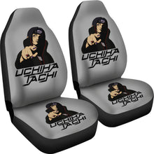 Load image into Gallery viewer, Itachi Akatsuki Gray Seat Covers Naruto Anime Car Seat Covers Ci102101