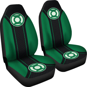Green Latern Logo Car Seat Covers Custom For Fans Ci221230-09