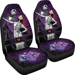 Jack Sally Car Seat Covers Nightmare Before Chrismtas Ci221221-06