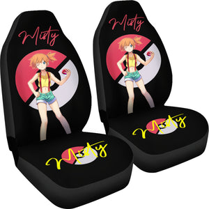 Anime Misty Pokemon Car Seat Covers Pokemon Car Accessorries Ci111205