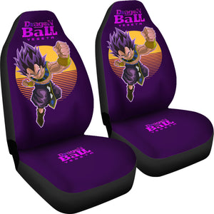 Vegeta Minimal Sunshades Dragon Ball Anime Violet Car Seat Covers Ci0816