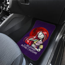 Load image into Gallery viewer, Nightmare Before Christmas Cartoon Car Floor Mats - Pretty Sally With Red Hair And Moon Car Mats Ci101505