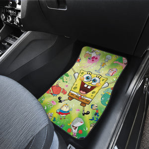 Spongebob Squarepants Car Floor Mats Custom For Fan Ci221123-05