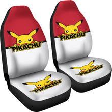 Load image into Gallery viewer, Pikachu Pokemon Seat Covers Pokemon Anime Car Seat Covers Ci102503