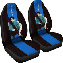 Load image into Gallery viewer, Yuta Okkotsu Blue Style Car Seat Covers Jujutsu Kaisen Anime Seat Covers Ci70703