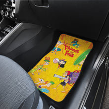Load image into Gallery viewer, Phineas &amp; Ferb Car Floor Mats Custom For Fans Ci221208-06