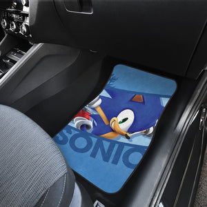 Sonic The Hedgehog Car Floor Mats Cartoon Car Accessories Custom For Fans Ci22060703