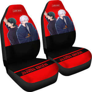 Jujusu KaiSen Anime Car Seat Covers Fan Gift Ci0611