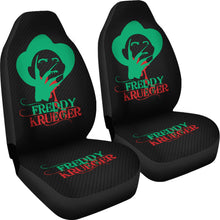 Load image into Gallery viewer, Freddy Krueger Green Horror Film In Seat Covers Halloween Car Accessories Gift Idea Ci0824