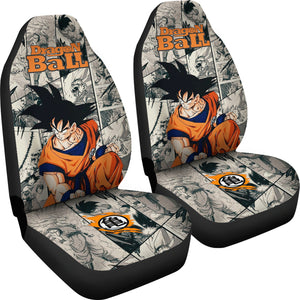 Goku Character Dragon Ball Car Seat Covers Anime Car Accessories Ci0805