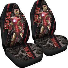 Load image into Gallery viewer, Iron Man Car Seat Covers Custom For Fans Ci221227-03