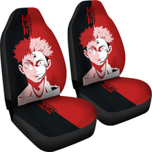 Load image into Gallery viewer, Yuji Itadori Car Seat Covers Fan Art Jujutsu KaiSen Anime Otoku Seat Covers Ci0107
