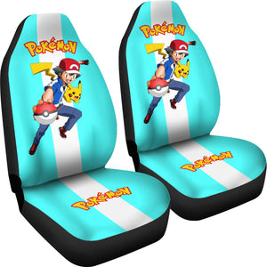 Pikachu Pokemon Seat Covers Pokemon Anime Car Seat Covers Ci102805