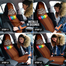 Load image into Gallery viewer, M&amp;M Chocolate Logo Car Seat Covers Car Accessories Ci220523-08